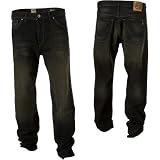 Volcom Black Zip Denim Pant - Men's