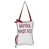 Santa's Magic Key Hanging Pillow Doorknob Sign