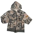 Women's Vintage Olive Drab Zip-Up Sweatshirt with Patches - Available in 5 Sizes