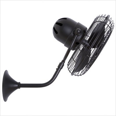 Michelle Parede Directional Wall Fan Finish: Chrome