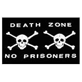 Pirate - Death Zone - Flag 3ft x 5ft Printed Polyester