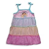 Dora The Explorer by Nickelodean - Girls Tank Nightgown, Pink, Multi