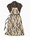 BCX Girls Printed Tie-Waist Dress with Bolero