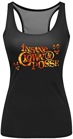 Gatany Insane Clown Posse T Shirt 3D Womens Tank Top Rap Hip Hop Black M