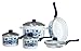 Metalac 9 Piece Porcelain on Steel Cookware with Blue Onion Décor  : image