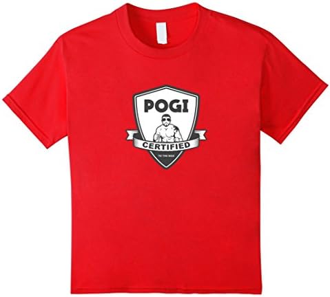 Kids Pogi Shirt - Pogi Certified Funny Filipino T-Shirt 4 Red
