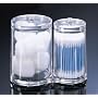 Cotton Ball/Swab Holder (Clear) (5-7/8" x 3-1/8" x 4-7/8")