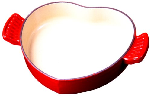 Le Creuset プレート・ダムール チェリーレッド 19cm A0C2-02