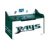 Tampa Bay Devil Rays MLB Wooden Toy Chest