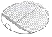 Outdoor Living : Weber 18.5 Replacement Hinged Charcoal Cooking Grate (7433)