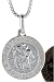 Sterling Silver St. Christopher Medal 11/16