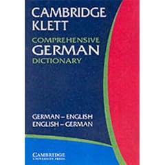 Cambridge Klett Comprehensive German Dictionary