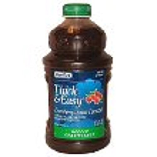 Drink Thick & Easy Cranberry Nectar Consistency 6 Case 48 Ounce