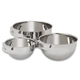 All-Clad Stainless Steel 3-Piece Bowl Set