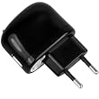 mumbi Universal USB Netzteil 220V schwarz 1000mAh Ladeger�t 5V 1A 100-240 Volt