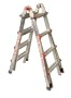 Little Giant 10102LGW 300-Pound Duty Rating Ladder System with Work Platform, 17-Foot