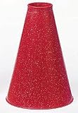 Unimprinted Glitter Cheerphone Red