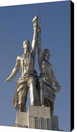 Monument to Worker and Peasant Woman Canvas Print / Canvas Art - Artist Igor Sinitsyn
