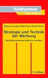 Strategie und Technik der Werbung - Werner Kroeber-Riel, Franz-Rudolf Esch