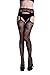 Tenworld Womens Sexy Lingerie net Lace Garter Belt Thigh Stocking Pantyhose