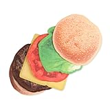 バーガー コースターズ　バンズとレタス、トマト、チーズ、パティ の６枚