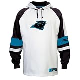Men's Carolina Panthers White & Team Color Hooded Fleece
