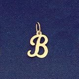 Letter B Initial Pendant