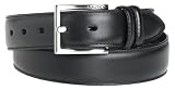 Nautica Mens 1 1/3" Saddle Leather Belt
