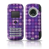Big Dots Purple Design Protective Skin Decal Sticker for LG enV VX9900 Cell Phone