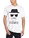 Breaking Bad Men's Heisenberg Short Sketch T-Shirt