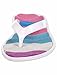 Chatties Girls Jelly Flip Flops - Fun Bright Colors for Spring / Summer (More Colors and Sizes Available)