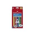 Faber Castell 110912 - Farbstifte Jumbo Grip, 12er Packung