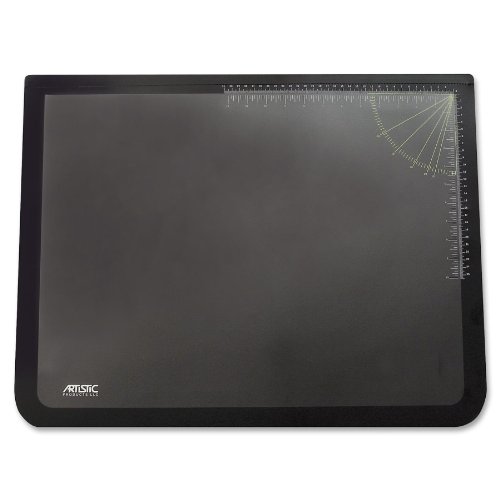 Artistic Logo Pad with English/Metric Ruler Included, 24-Inch by 19-Inch, Black On Sale