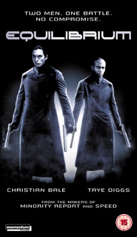 Buy Equilibrium [VHS] [2003]:  Sean Bean,Emily Watson,Christian Bale,Dominic Purcell,Taye Diggs,