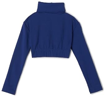 Royal Blue Capezio Girls 2-6x Turtleneck Long Sleeve Top