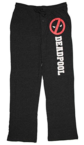 Marvel Comics Deadpool Knit Graphic Sleep Lounge Pants - X-Large
