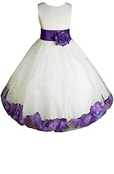 Girls Ankle Length Party Dress/Wedding Dress 