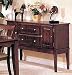 Kitchen & Housewares : Elegant Sideboard With Cherry Finish