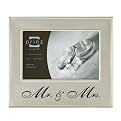 Endless Love Mr & Mrs Metal Frame - Silver (4x6")