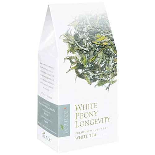 Teance White Peony Longevity White Tea, Whole Leaf, 1.5-Ounce Package by Teance