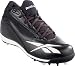 Reebok Mens Audible Mid MR7 Black/White Cleats