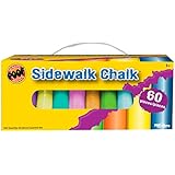 POOF 60-Piece Jumbo Sidewalk Chalk