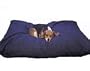 XXL Extra Large Orthopedic 55"X37" Memory Foam Waterproof Denim Dog Pet Bed Pillow for Big Dog with 2 layer of covers