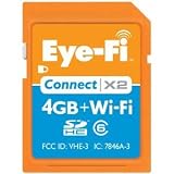 Eye-Fi Connect X2 4 GB Class 6 SDHC Wireless Memory Card