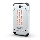 Urban Armor Gear UAG-GLXN2-WHT/BLK-VP Composite Case with Impact Resistant Bumpers and Screen Kit for Samsung Galaxy Note 2 - White