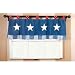 My Baby Sam Denim Patchwork Curtain Valance