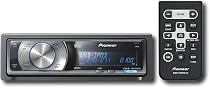 Pioneer Car DEHP5000UB CD Receiver with 2-Line OEL Display, USB Direct Control of iPod, and 7-Way Rotary Commander