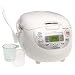 Zojirushi NS-ZCC10 5-1/2-Cup Neuro Fuzzy Rice Cooker and Warmer, Premium White
