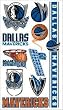 Dallas Mavericks Temporary Tattoos - SET OF 6 - Sports Merchandise