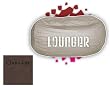 Comfort Sac Lounger Sac In Chocolate Finish By Elite Furniture